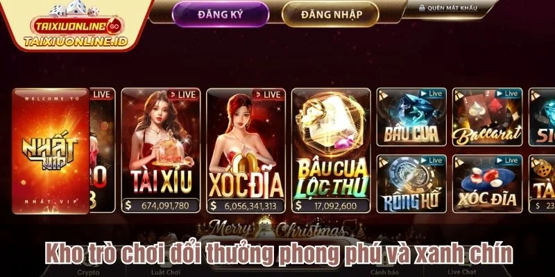 Cổng game sở hữu kho trò chơi đa dạng